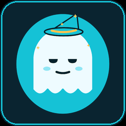 Galaxy Brain ghost animated