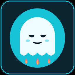 Unbothered ghost animated